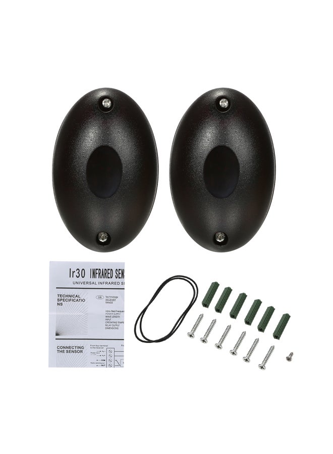 Generic - Waterproof Anti-Theft Alarm System Black 13.8x4.5x8.4cm - Image 1