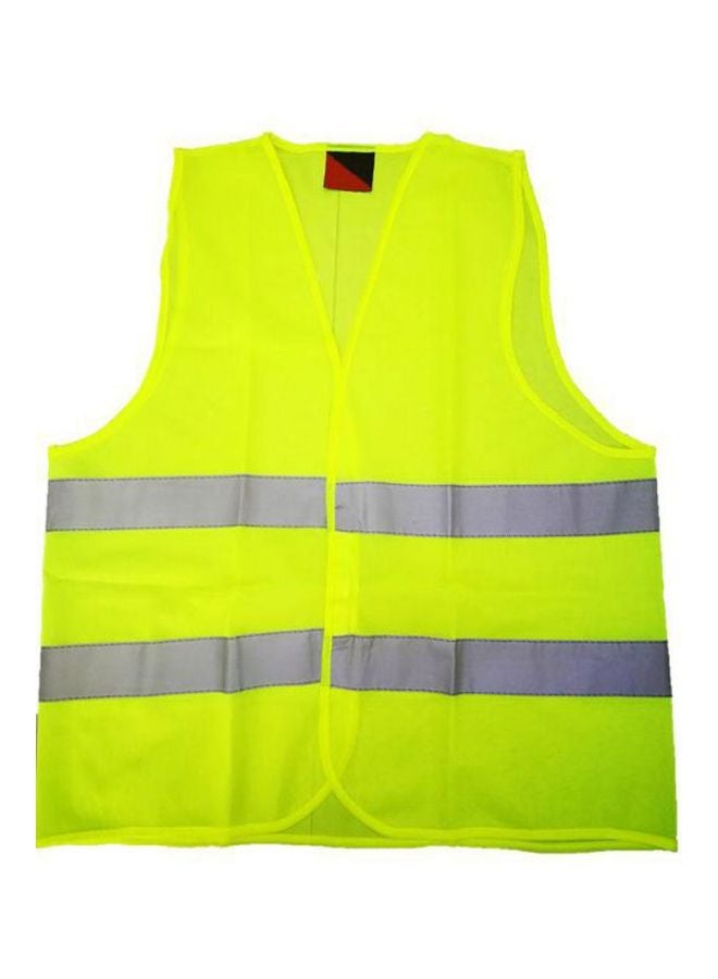 فيست سلامة مصنوع البوليستر ومزود بسحّاب أخضر/رمادي One Size