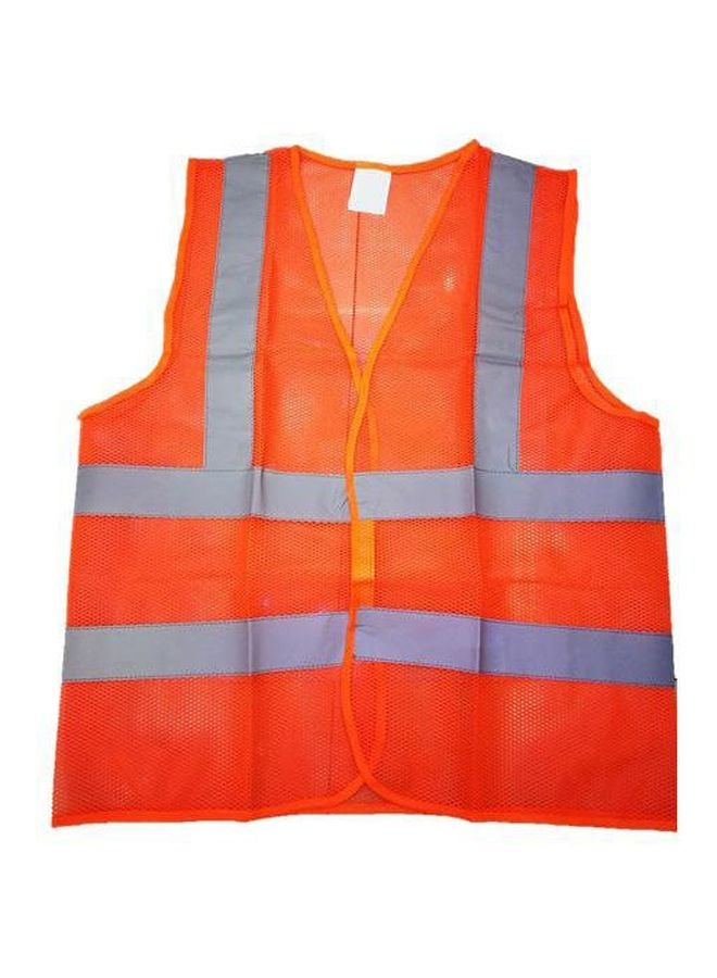 إستيل فيست أمان مزود بسحاب برتقالي/رمادي One Size - Image 1