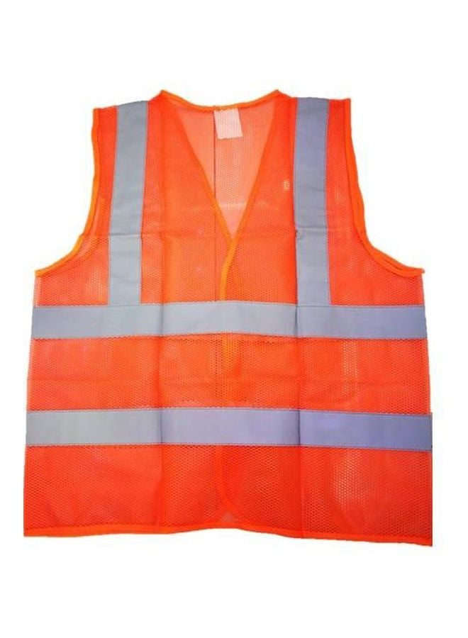 إستيل فيست أمان مزود بسحاب برتقالي/رمادي One Size - Image 2
