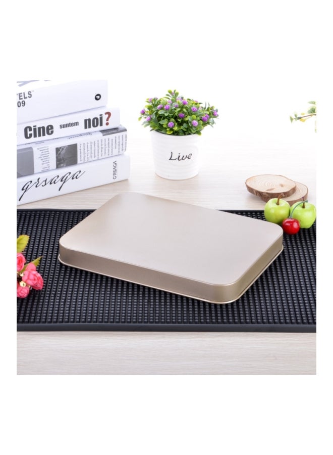 صينية خبز مستوية ذهبي 10بوصة - Image 5