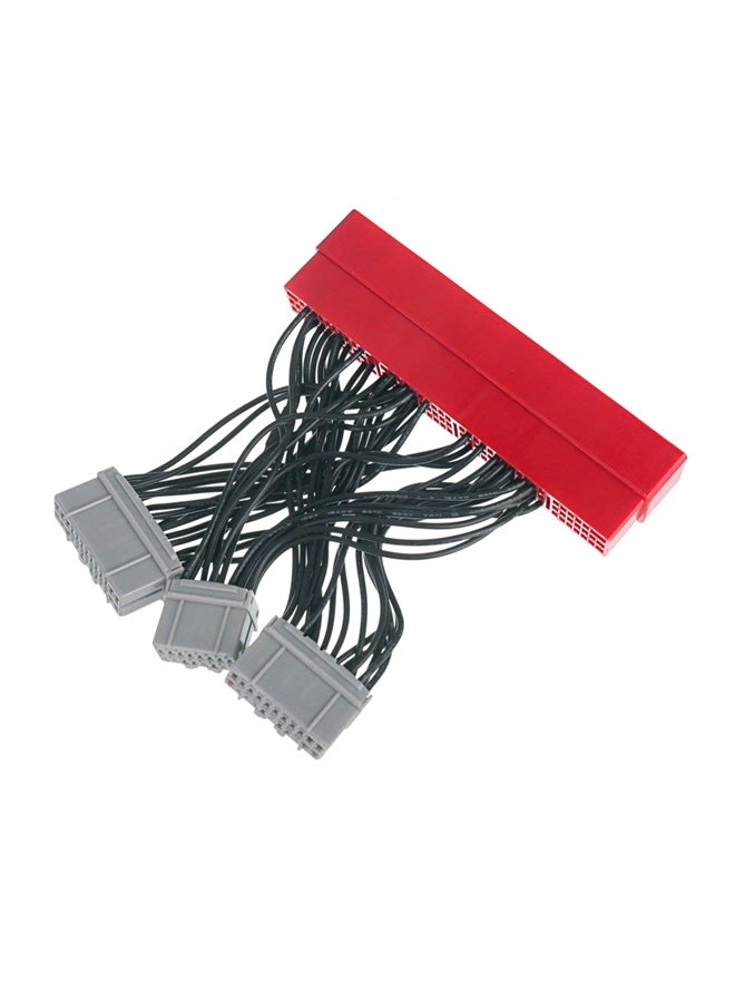 Car Vehicle OBD2A to OBD1 Jumper Replace ECU Conversion Wire Harness For Acura Accord Honda Civic Wiring - Image 1