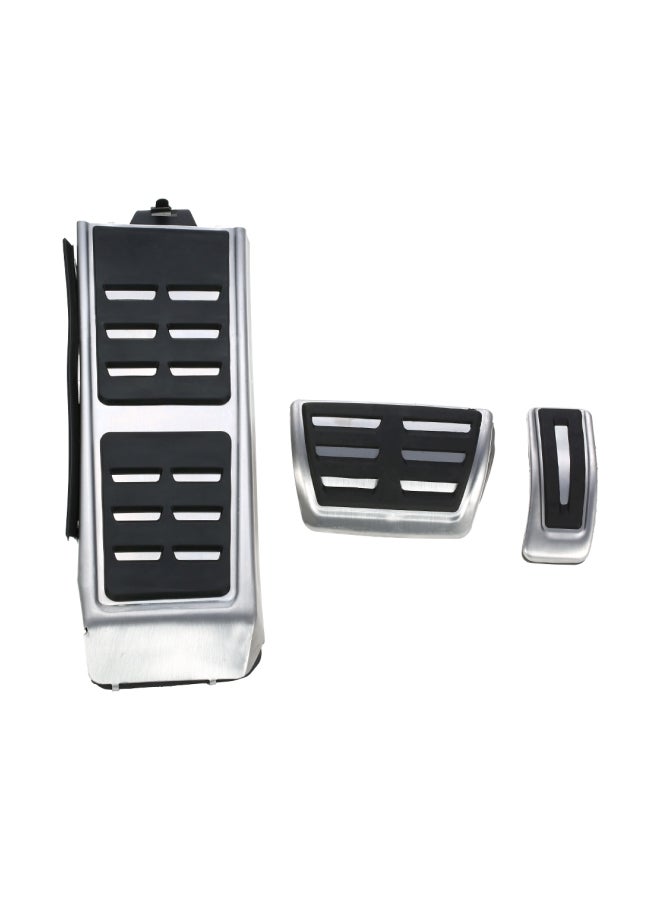 Generic - AT Fuel Brake Footrest Pedals  for Audi A4 B8 S4 RS4 Q3 A5 S5 RS5 8T Q5 8R A6 A7 A8 Left Driving Country - Image 1