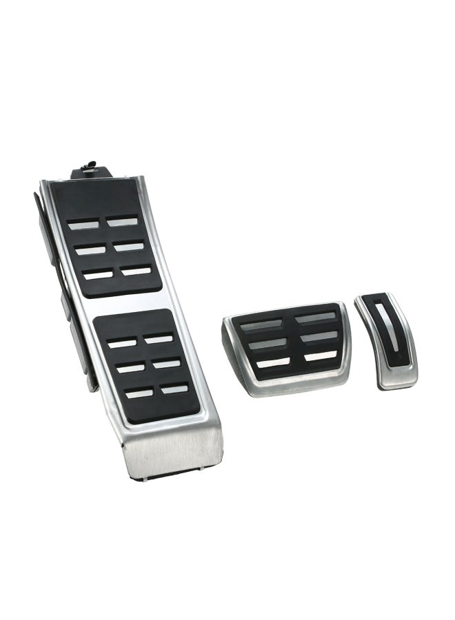 Generic - AT Fuel Brake Footrest Pedals  for Audi A4 B8 S4 RS4 Q3 A5 S5 RS5 8T Q5 8R A6 A7 A8 Left Driving Country - Image 1