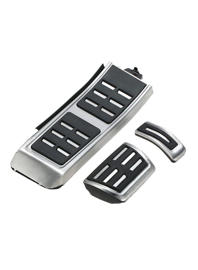 Generic - AT Fuel Brake Footrest Pedals  for Audi A4 B8 S4 RS4 Q3 A5 S5 RS5 8T Q5 8R A6 A7 A8 Left Driving Country - Image 1