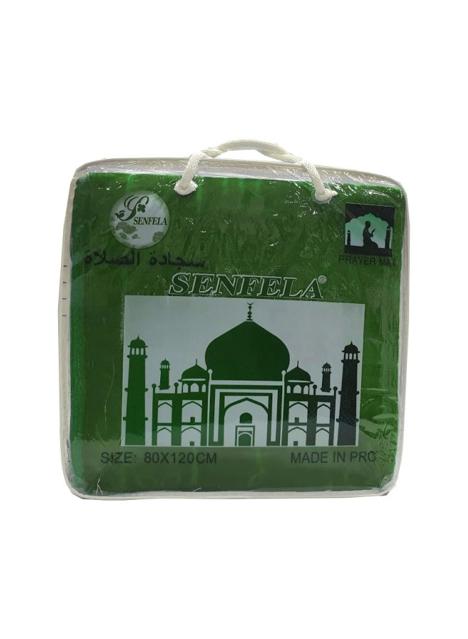 Printed Prayer Mat Green 80x120x2cm - Image 2