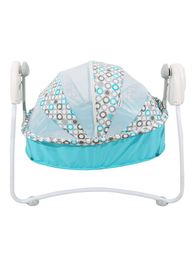 Mamalove Baby Bed Wrapped With Battery And Charger Blue - Image 1