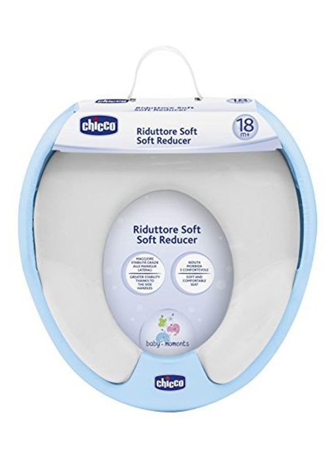 Chicco Soft Toilet Trainer - Blue/White - Image 1