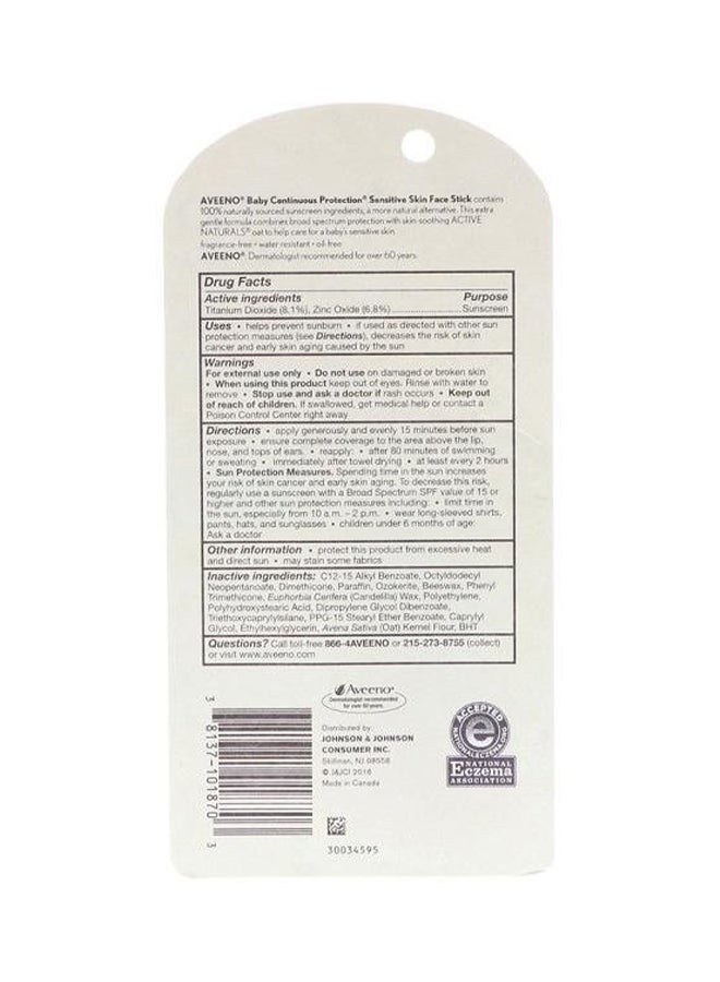 Aveeno Baby - Continuous Protection Face Stick Sunscreen SPF 50 - Image 1