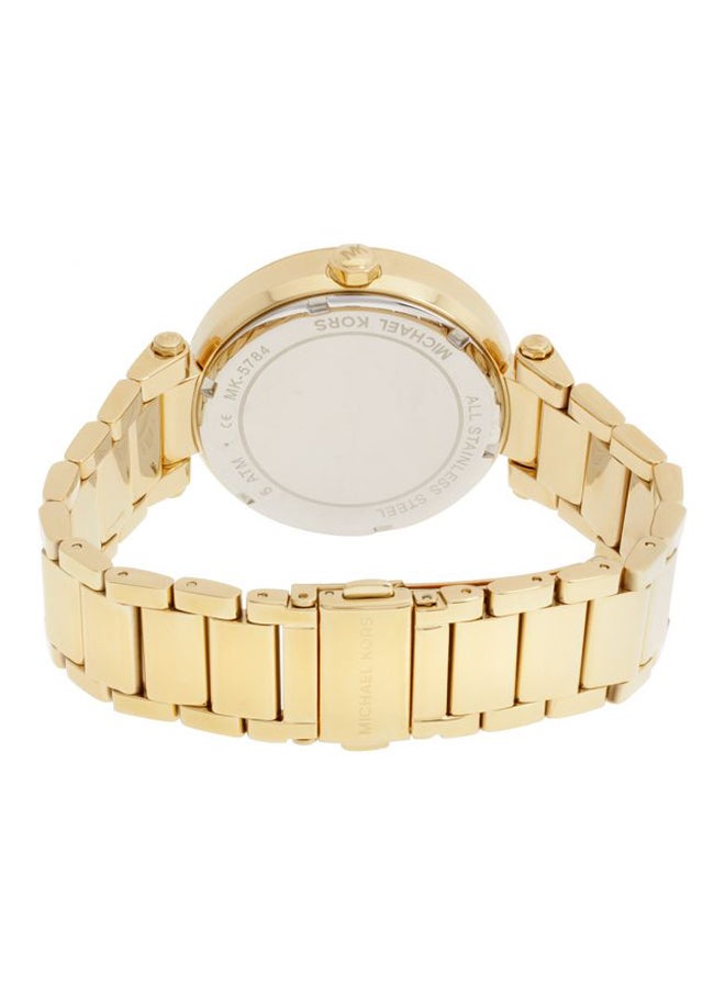 Michael Kors Women's Stainless Steel Analog Watch- MK5784 - Image 3