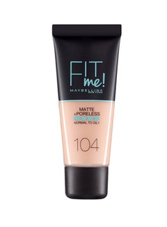 Maybelline New York Fit Me Matte + Poreless –  104 soft Ivory 104 soft Ivory - v1556046512/N24075743A_1