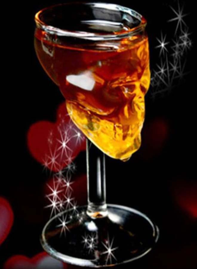 Generic - Skull Head Shot Glass Cup Transparent - Image 1