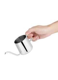 TOPINCN Long Gooseneck Drip Pot Silver  - Image 2