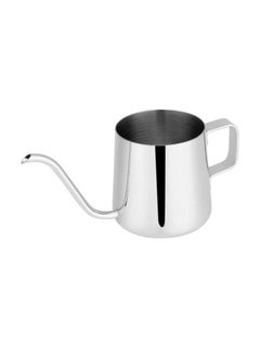 TOPINCN Long Gooseneck Drip Pot Silver  - Image 1