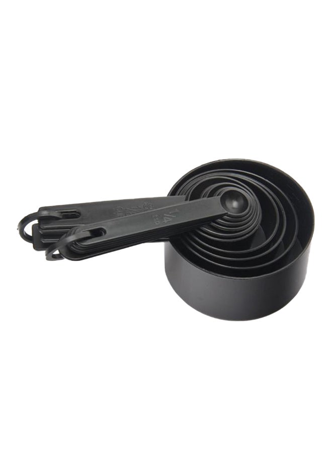 10-Piece Measuring Spoon And Cup Set Black - Image 5