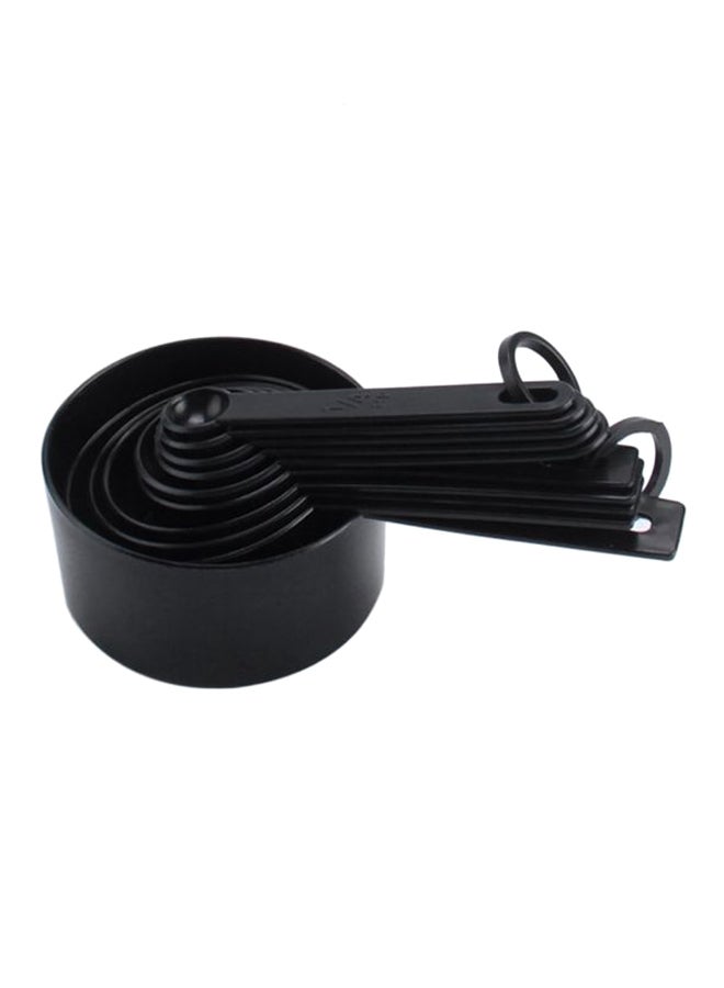 10-Piece Measuring Cup And Scoop Set Black - Image 4