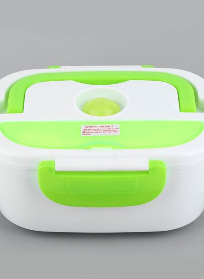 علبة غداء محمولة ومتعددة الأغراض ومزودة بخاصية التسخين الكهربي أخضر 16 x 10.5 x 22.2سم - Image 3