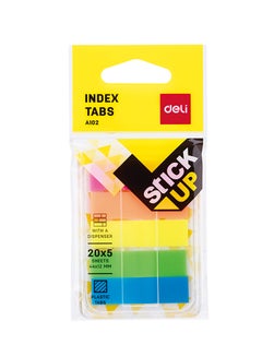 Stick Up Index Tab Multicolor