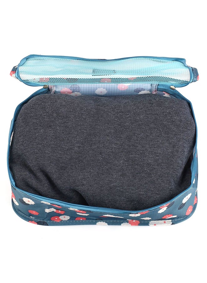 6-Piece Travel Storage Bag Set Blue  - Image 2