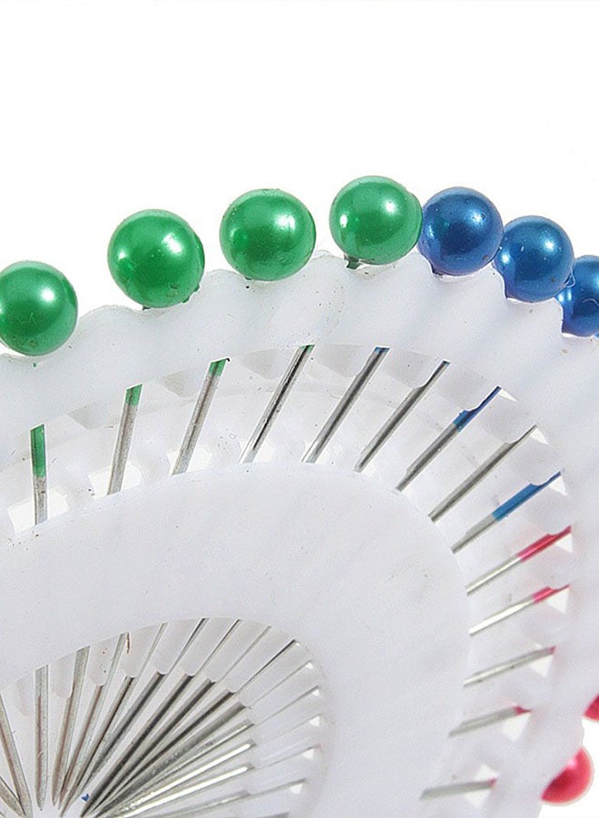 480-Piece Round-Head Faux Pearl Decorating Pin Dressmaking Pin Multicolour 80 x 32mm - Image 2