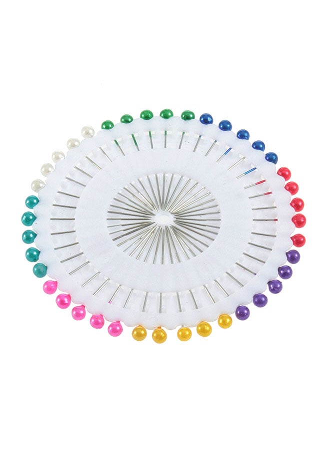 480-Piece Round-Head Faux Pearl Decorating Pin Dressmaking Pin Multicolour 80 x 32mm - Image 3