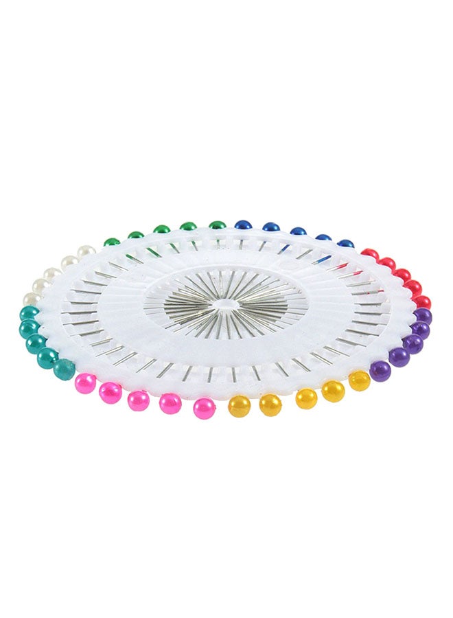 480-Piece Round-Head Faux Pearl Decorating Pin Dressmaking Pin Multicolour 80 x 32mm - Image 4