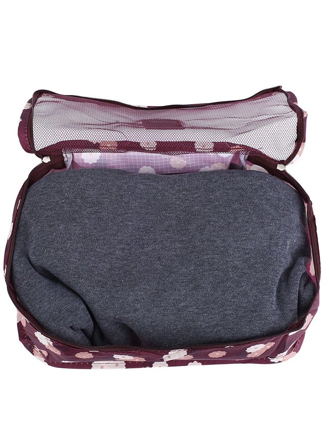 6-Piece Travel Storage Bag Set Multicolour - Image 4