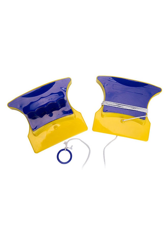 Generic - Window Double Sided Cleaner Pad Yellow/Blue - Image 1