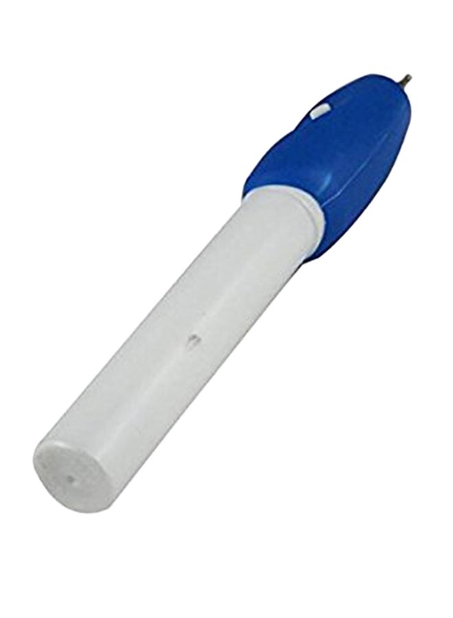 Automatic Mini Engraving Pen White/Blue - Image 3