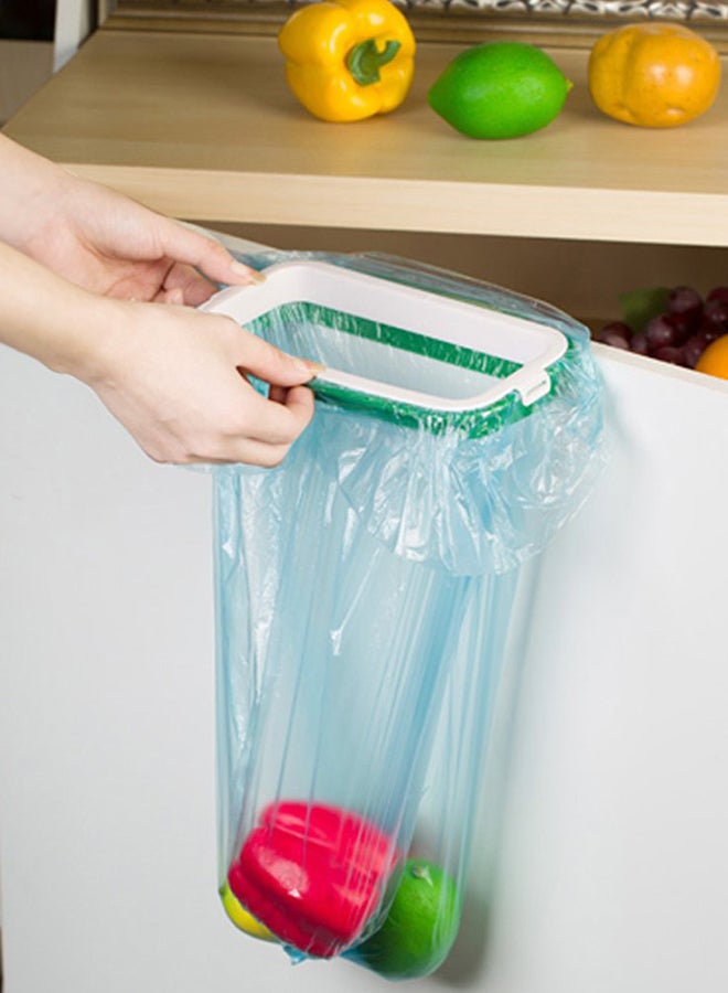 حامل معلّق لأكياس القمامة أخضر/أبيض - Image 3