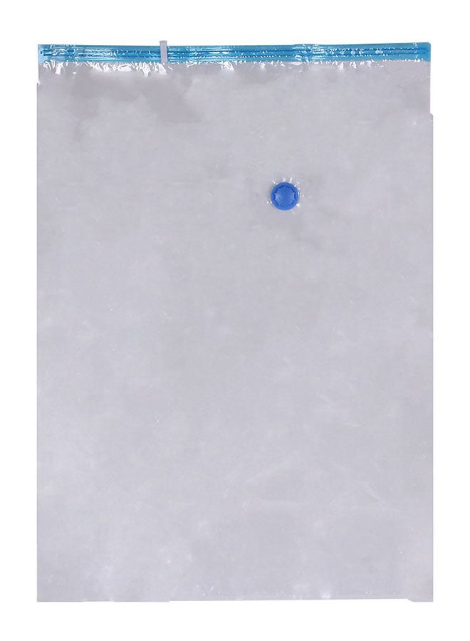 Vacuum Seal Storage Bag Clear/Blue - Image 1