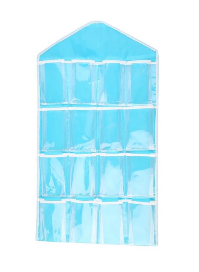 Generic - 16 Pockets Hanging Storage Organizer Blue - Image 1
