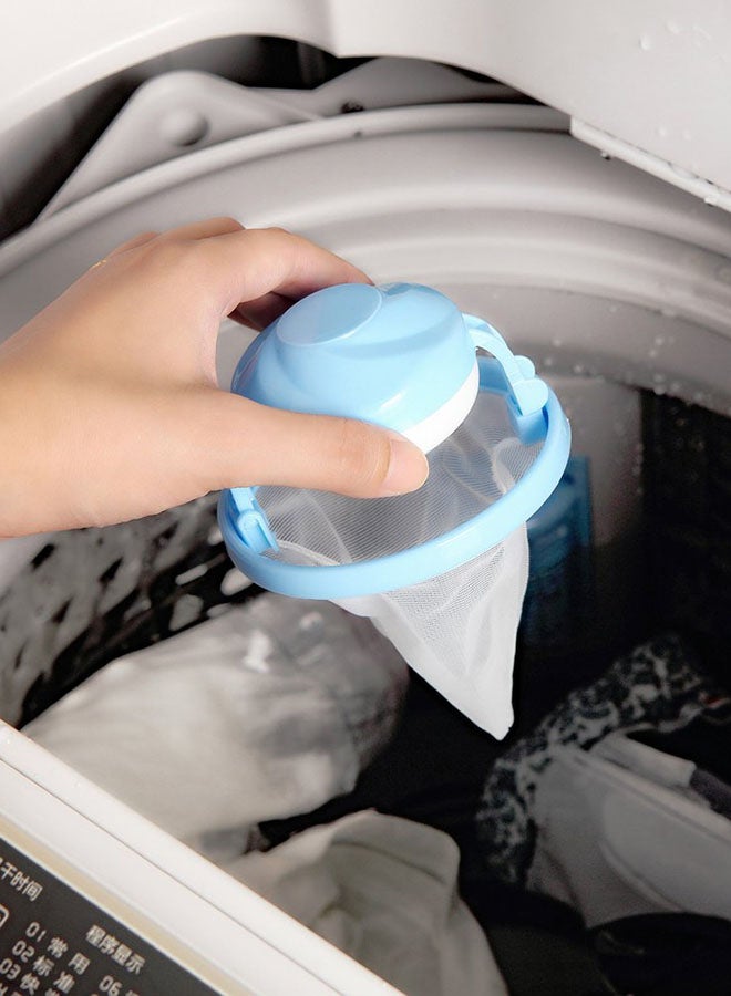 Washing Machine Filtration Hair Removal Blue - Image 2