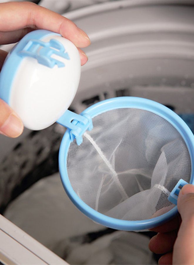 Washing Machine Filtration Hair Removal Blue - Image 3