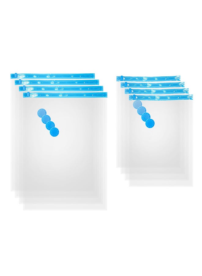 Vacuum Compression Space Saving Seal Storage Bags Transparent - Image 2