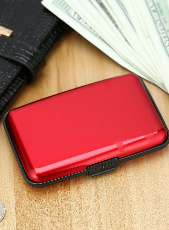 Generic Waterproof Card Holder Red  - Image 2