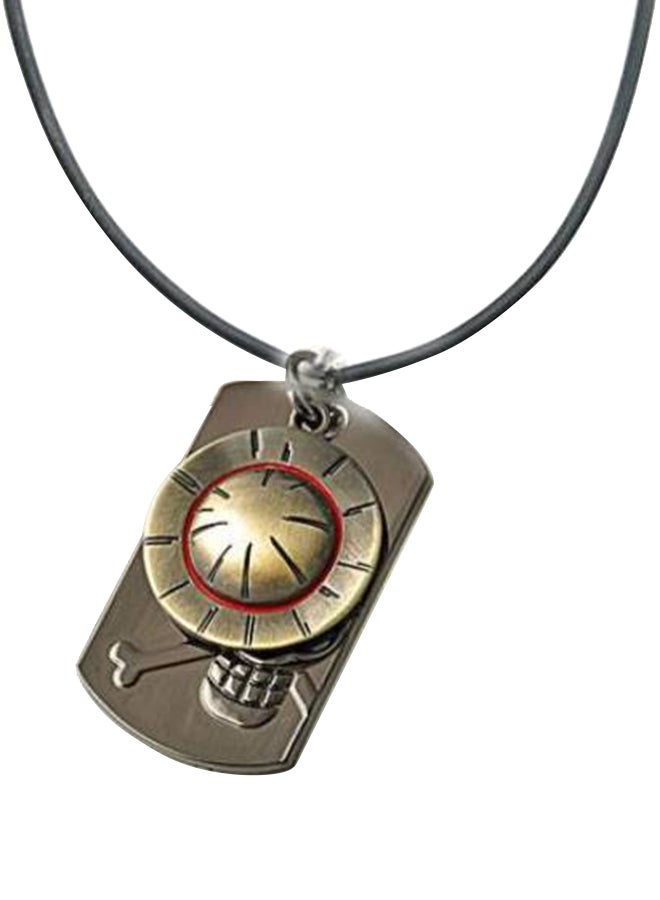 Straw Hat Molding Key Ring Gold - Image 1