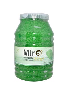 Mira Exfoliating Body& Foot Scrub (Mint) Green 5Liters 