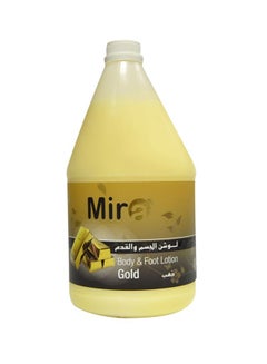 Mira Foot & Body Lotion Gold Yellow 3.78Liters 