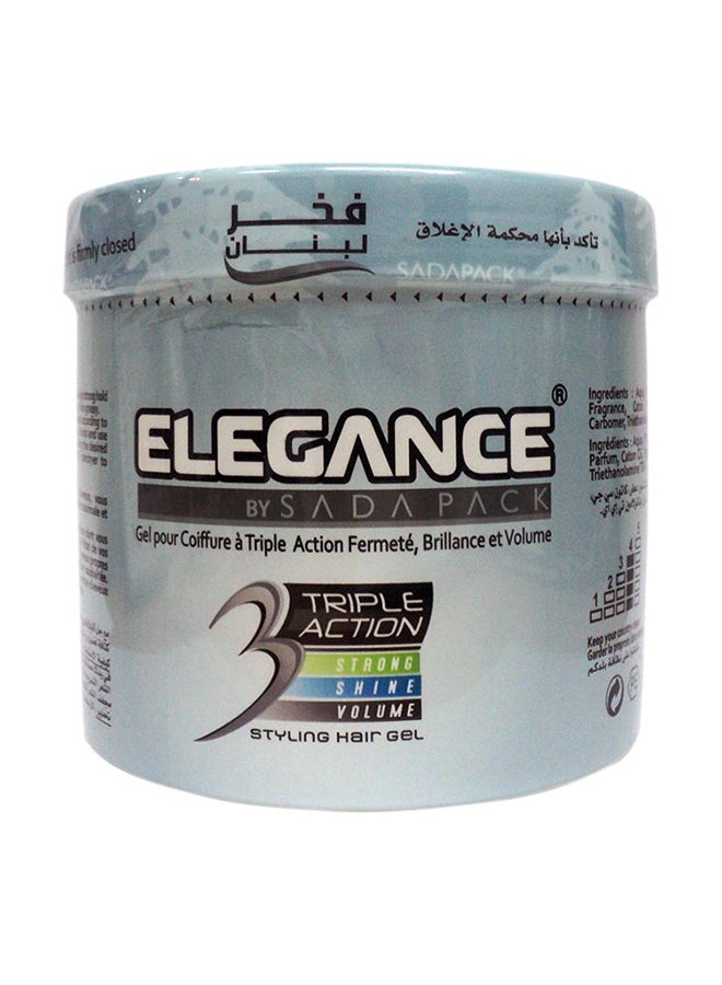 Elegance Styling Hair Gel silver 1000grams 