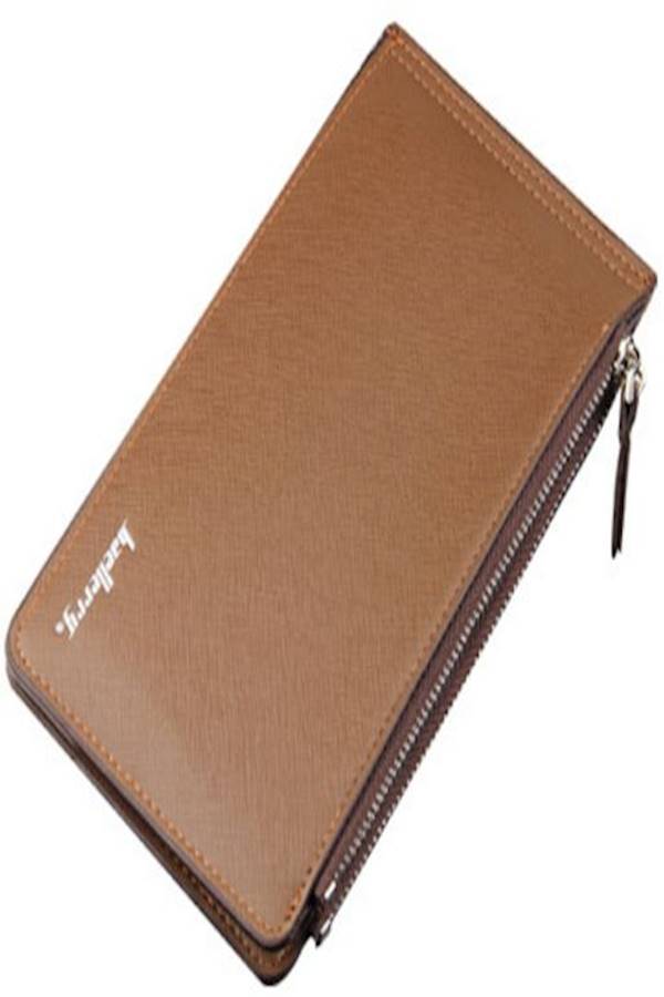 baellerry Zippered Card Holding Wallet Brown - Image 4