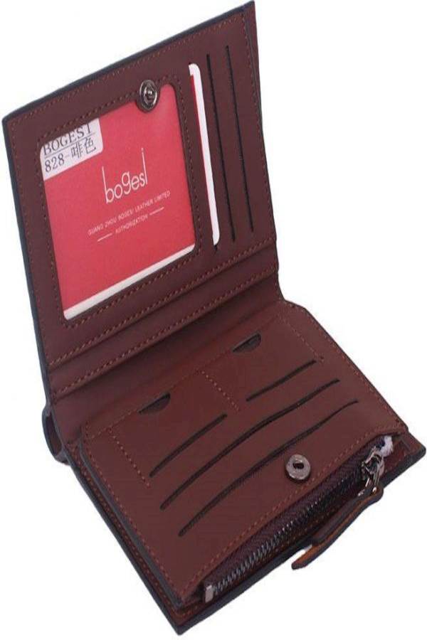 BOGESI Faux Leather Wallet Brown - Image 3