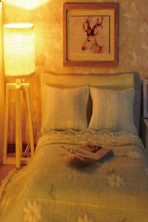 لعبة بازل واقعية صغيرة بتصميم غرفة منزل خشبية ثلاثية الأبعاد - Image 2