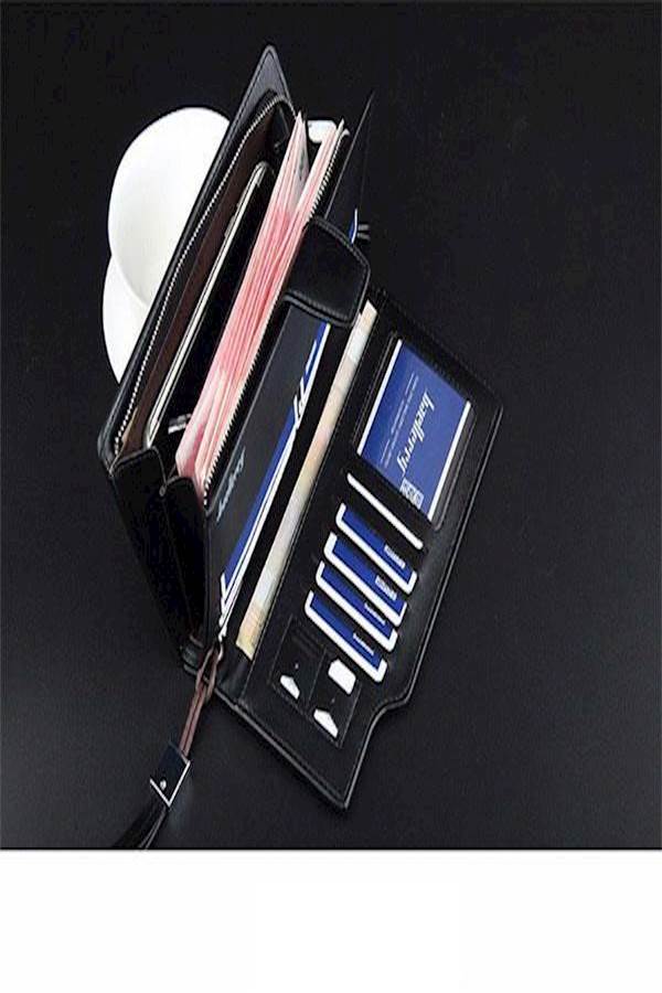 baellerry Leather Wallet Black  - Image 4