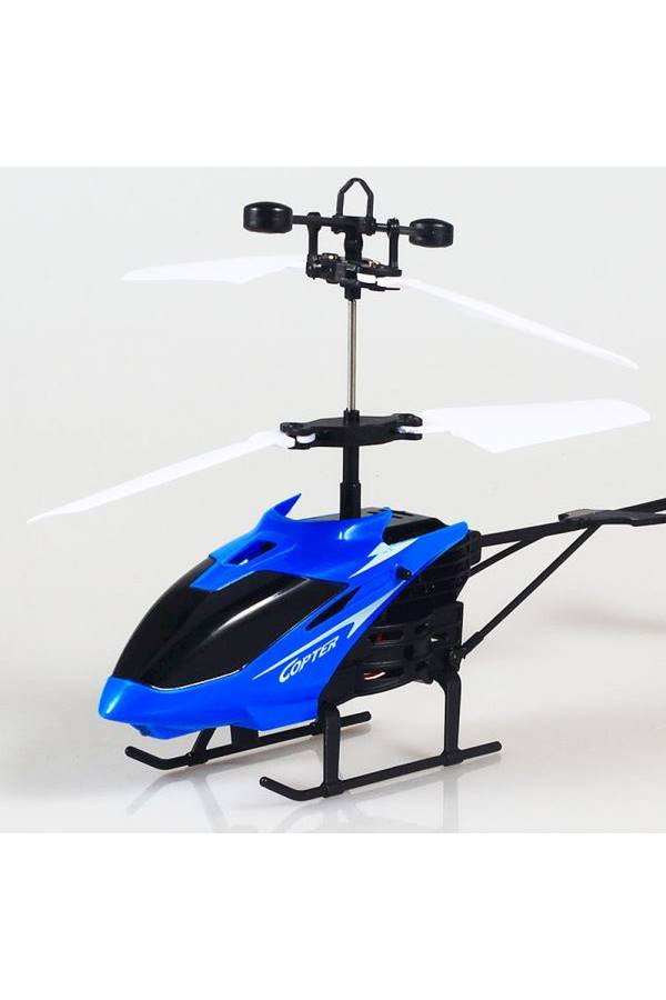 Flying Mini Rc Infraed Induction Helicopter Aircraft Flashing Light Toys For Kid - Image 4