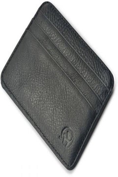Generic Leather Card Case Holder Black  - Image 2