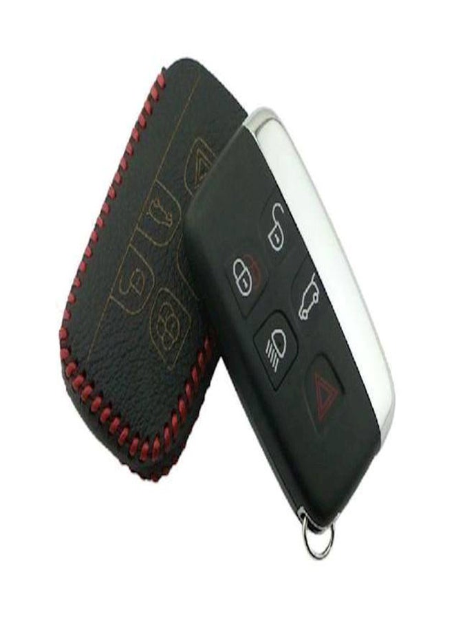 Generic Leather Car Key Case For Range Rover And Jaguar  - Image 1