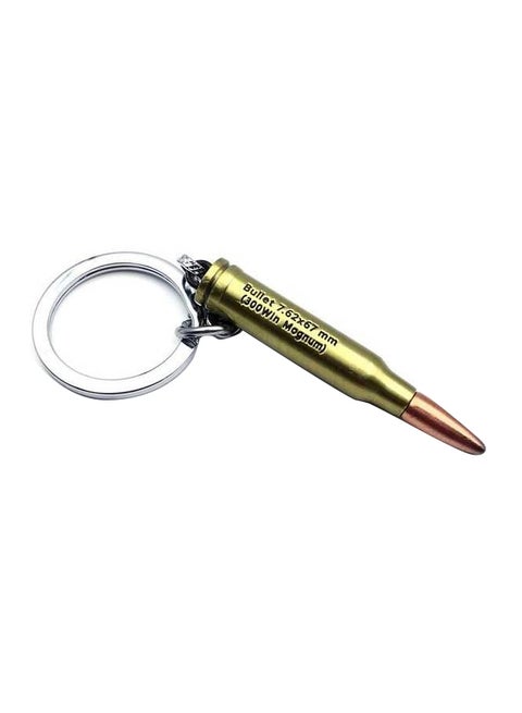 PUBG Game Bullet Keychain Gold/Silver