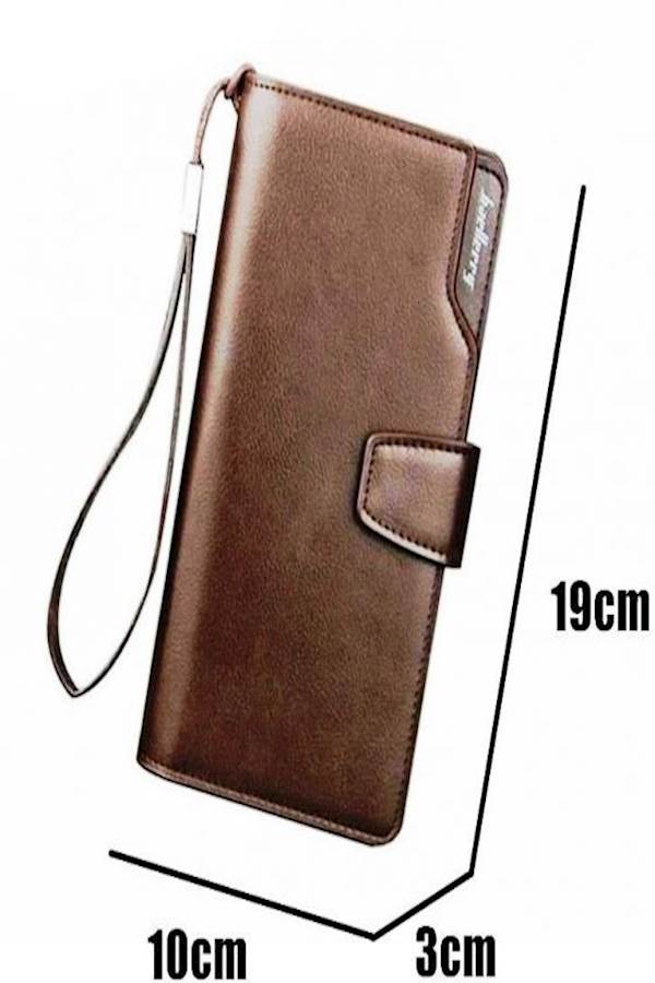 baellerry - Faux Leather Wallet Brown - Image 1