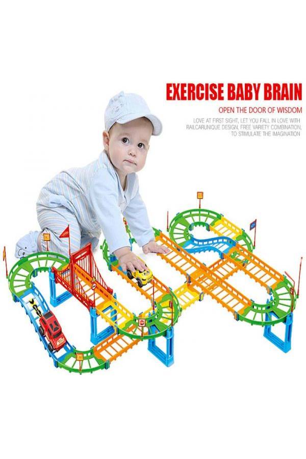 Electric Variable Track Puzzle Toy Extreme Speed Track Car